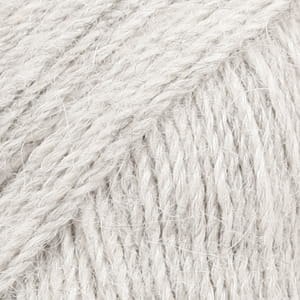 Włóczka DROPS Alpaca 9020 perłowo szary jasny - 100% alpaka