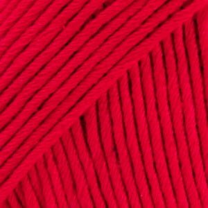Włóczka DROPS Muskat 12 czerwony - 100% bawełna merceryzowana