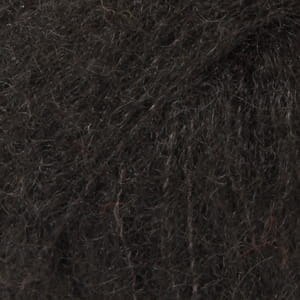 Włóczka DROPS Brushed Alpaca Silk 16 czarny - 77% alpaca, 23% jedwab